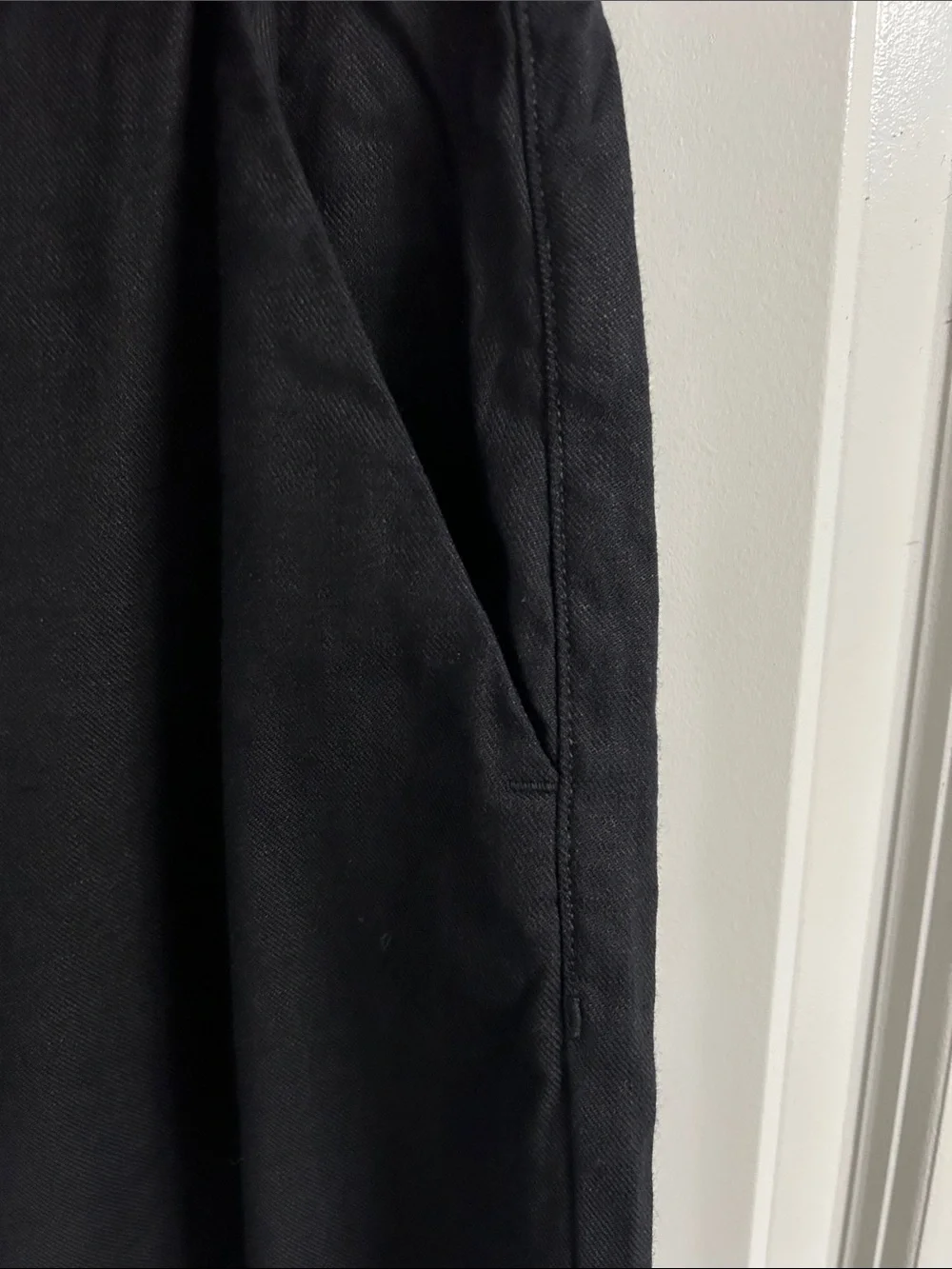 everlane - linen wide leg pant